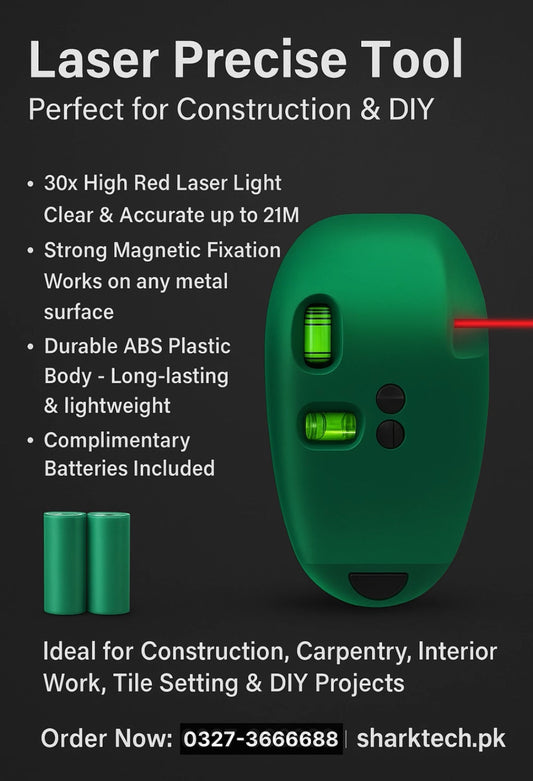 Laser Levler Tool for Accurate Measurement (Help In Construction&Household Chores)